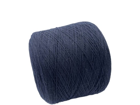 Темно-синяя пряжа на бобинах Merino Cash 30 Biagioli Modesto меринос (70%) кашемир (30%) 2560 - фото 6634