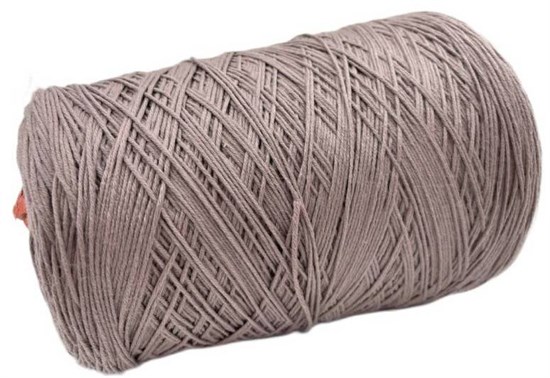 Серая пряжа на бобинах Basolan Stock Yarn меринос (100%) 17-1412 - фото 7282