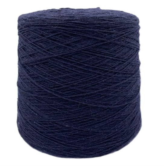 Темно-синяя бобинная пряжа Eco cashmere Filati Naturali кашемир (100%) 29668 - фото 7772