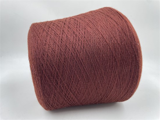 Бордовая бобинная пряжа Loro Piana 2/27 кашемир (100%) 1350м/100 27797 - фото 9077
