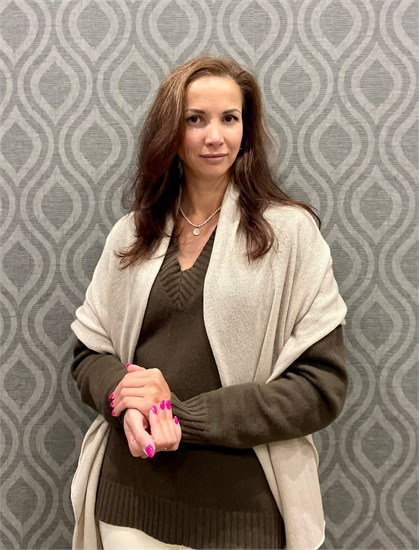 Бежевая пряжа на бобинах Cashmere Todd Duncan кашемир (100%) 0706289 - фото 9187