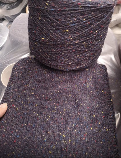 TWEEDWOOL 70% меринос 30% шелк 400м/100 сине-коричневый 110