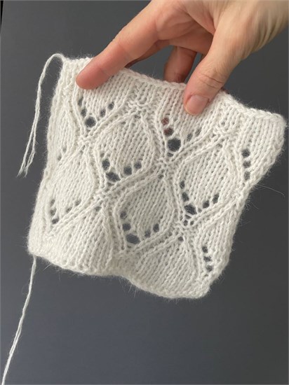 Белая бобинная пряжа Polare Zegna Baruffa ангора (50%) меринос (30%) па (20%) 726900