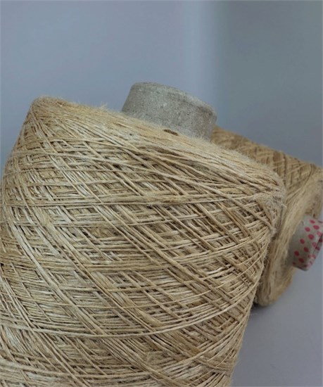 Tussah Shantung 100% шелк 1000м/100гр Льняной BOT_3941