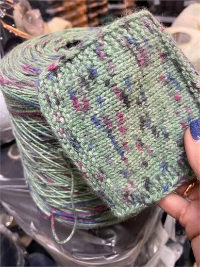 Zegna Baruffa 18158 70%Меринос 15%Ангора 15%Полиамид 375м/100г Зеленый BOT_4959