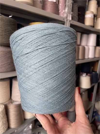 BABA 70% меринос 30%Кашемир 1/15000 (1500м) Бирюза BOT_4533