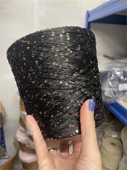 PAILLETTES 100% Полиэстер 650 Черный BOT_4657