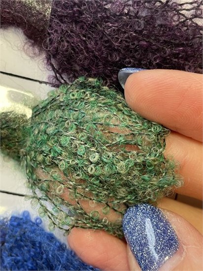 BABY B10 67% альпака 33% Полиамид 1100 зеленый BOT_4569