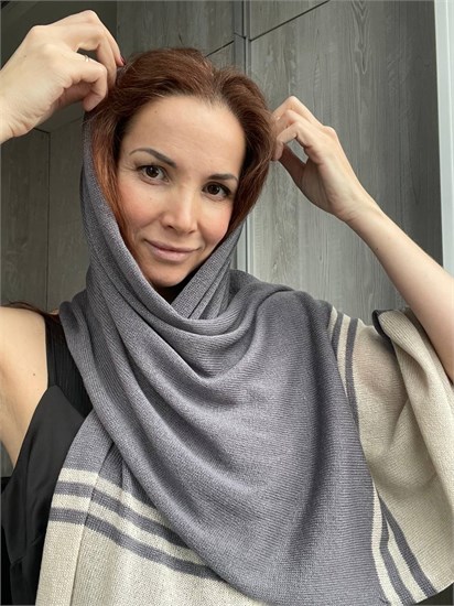 Палантин 100% кашемир 3420