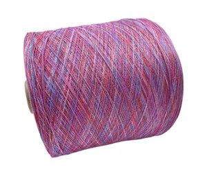 {{photo.Alt || photo.Description || 'Бобинная пряжа Indian Silk Profilo шелк шаппе (100%) розовый меланж'}}