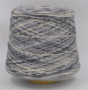 {{photo.Alt || photo.Description || 'Серая носочная пряжа  на бобинах Calzetteria Cervinia шерсть (75%) ПА (25%)'}}