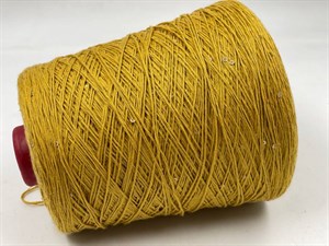 {{photo.Alt || photo.Description || 'Горчичная бобинная пряжа с пайетками Paillettes Cotone хлопок (100%)'}}