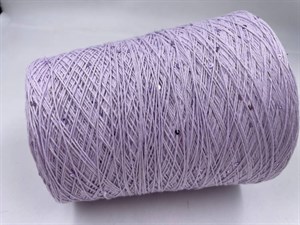 {{photo.Alt || photo.Description || 'Сиреневая бобинная пряжа с пайетками Paillettes Cotone хлопок (100%)'}}