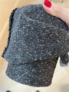 {{photo.Alt || photo.Description || 'PIGALLE твид 55% шерсть 25% шелк 10% па 10% вискоза 750м/100 черно-белый'}}