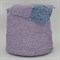 Бобинная пряжа COD.1071/E.I Stock Yarn Italy кашемир (50%) шелк (20%) хлопок (30%) сиреневый меланж 2728 - фото 7944